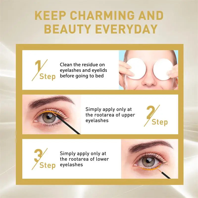 Fast Eyelash Growth Serum 5 Days Natural Eyelash Enhancer Longer Fuller Thicker Lashes Treatment New Products Eye Care Makeup 
