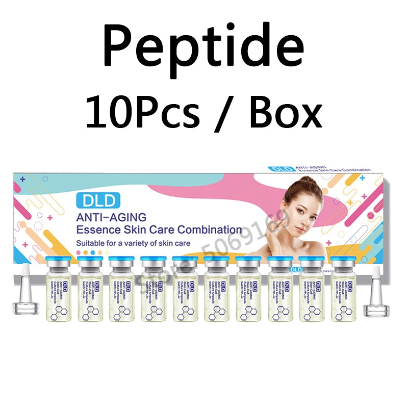 10pcs Hyaluronic Acid Ampoule Serum Kit Niacinamide Salmon DNA Moisturizes Rejuvenating Shrinks pores SPA Beauty Skin Care