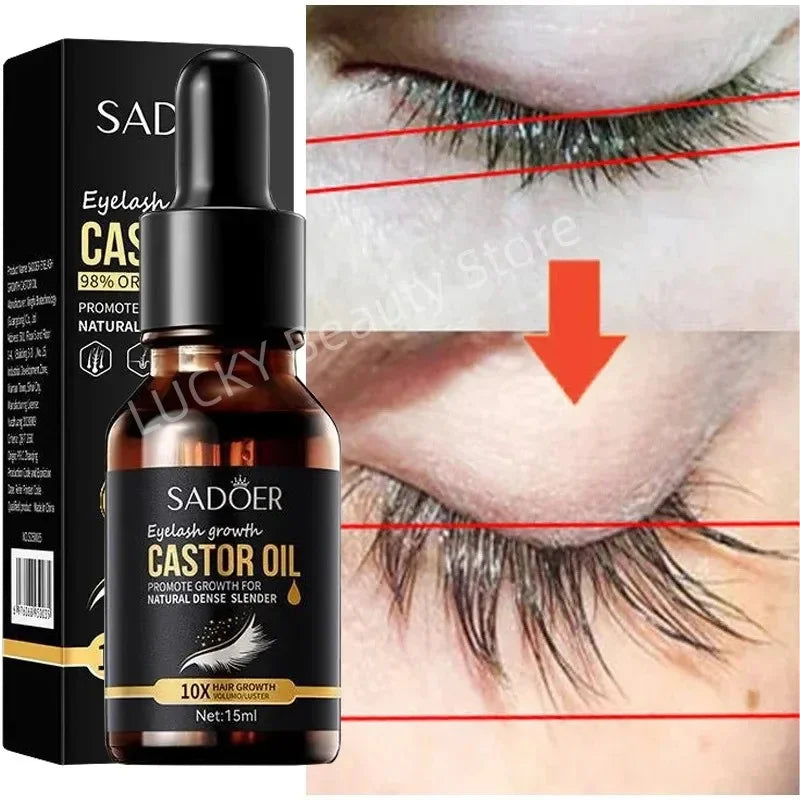 7 Days Fast Eyelash Growth Serum Natural Thick Slender Curly Eyelash Growth Solution Eyelash Lift Lengthening Korean Cosmetics