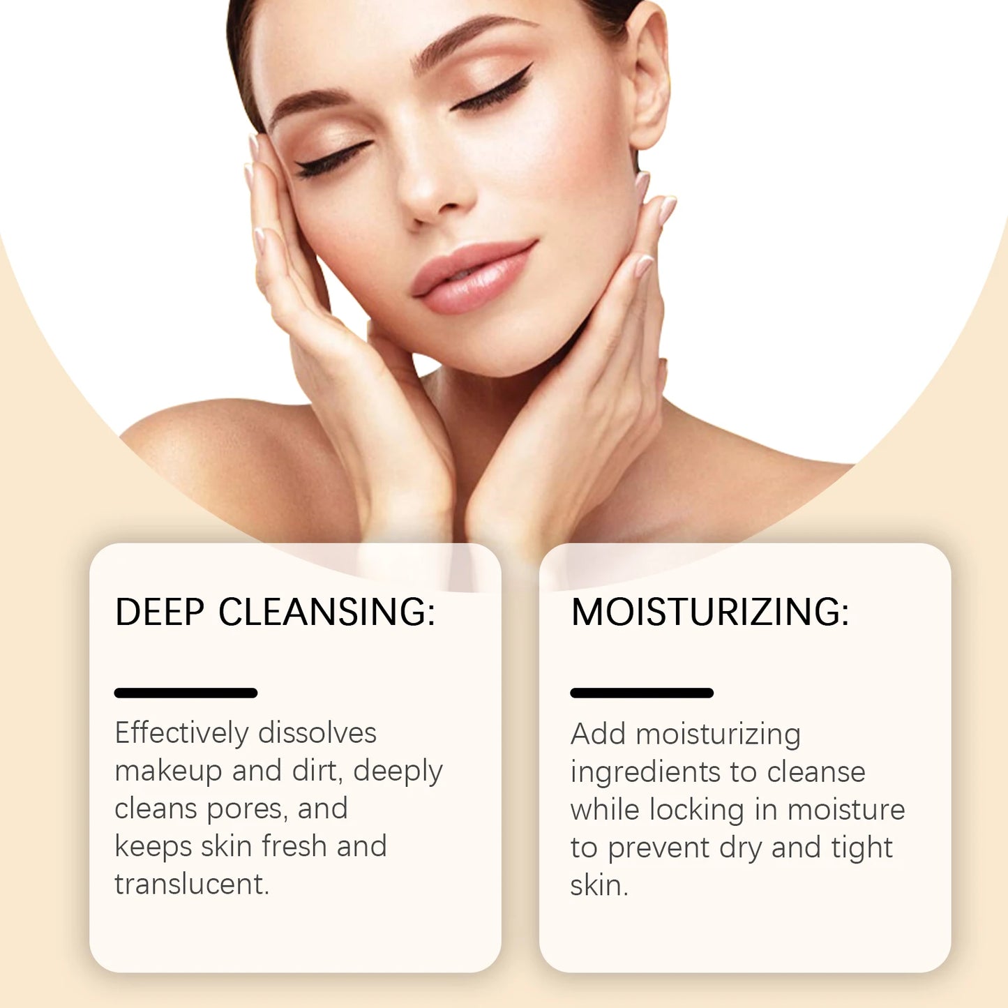 Enzyme Cleansing Balm for Makeup Remover Deep Cleansing Face Pore Refreshing Non-tightening Smoothing Skin Makeup Remover Balm